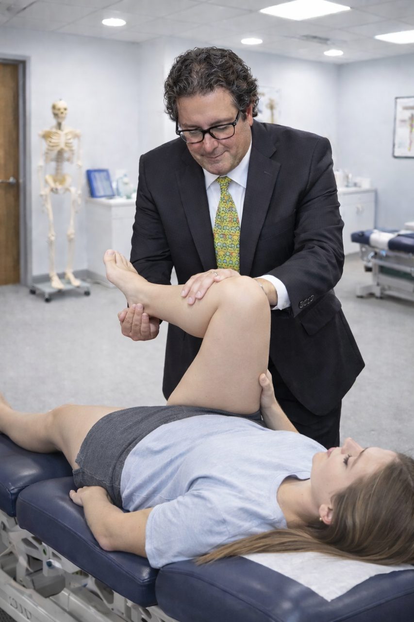 Spine examination during a California QME appointment — what patients can expect